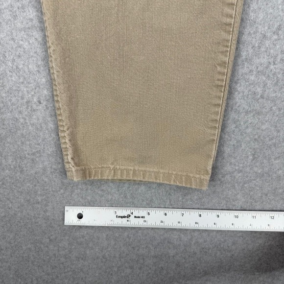 Vintage Levis Jeans Mens 38x30 (Fits 38x28) Beige 550 Relaxed Fit Made In USA - Picture 15 of 16